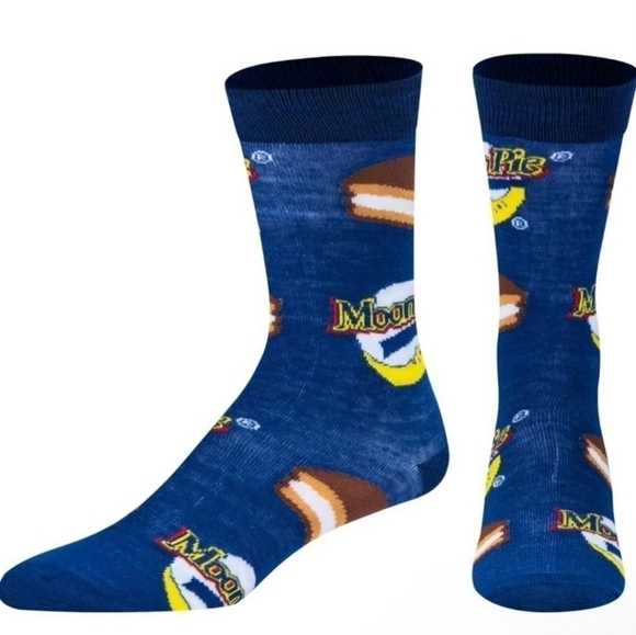 Moon Pie Novelty Socks Mens Underwear Socks Collectible Hosiery New - Picture 5 of 8